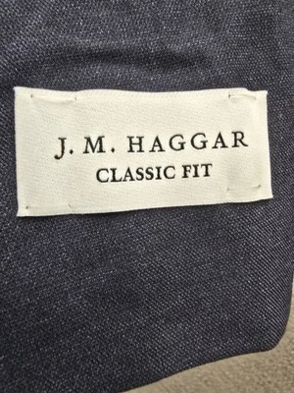 Haggar JMH Big & Tall Classic Fit Suit Separates Jacket Men's 56R Dark Navy
